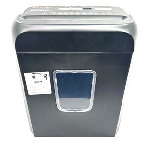 Bonsaii C237-B Paper Shredder 6-Sheet Cross-Cut with Auto & Reverse – Used